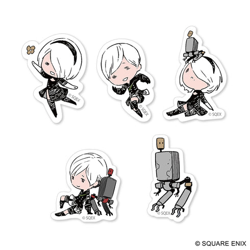 『NieR:Automata』ステッカーセット ミニキャラ